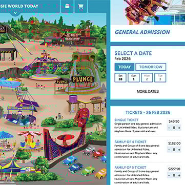 Aussie World Website